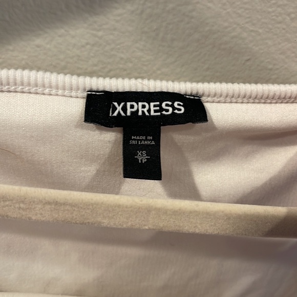 Express, Ruffle body suit, Size XS - Picture 2 of 3